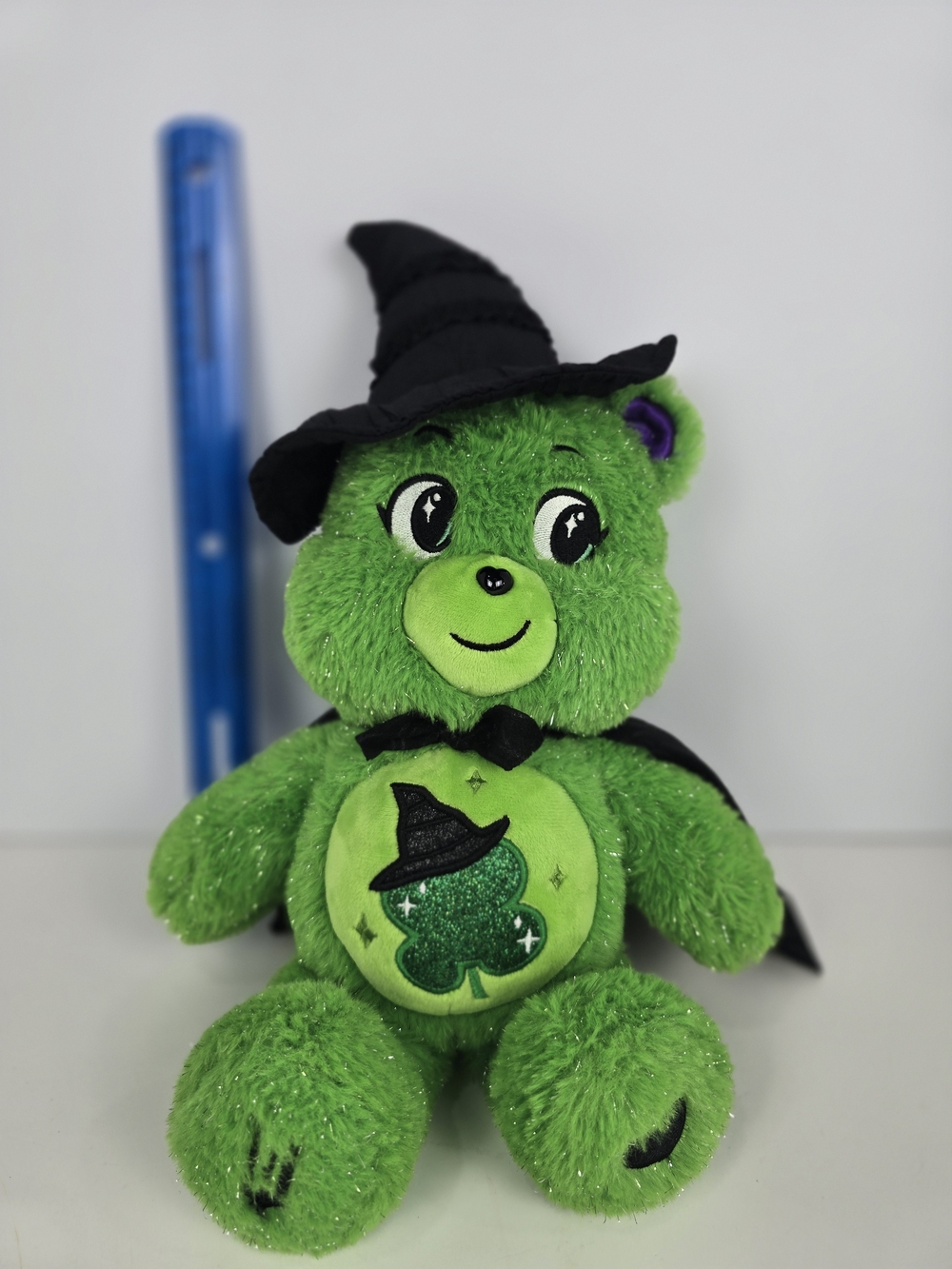 Care Bears x Wicked Good Luck Bear as Elphaba 9" Plush 2025 Basic Fun Witch